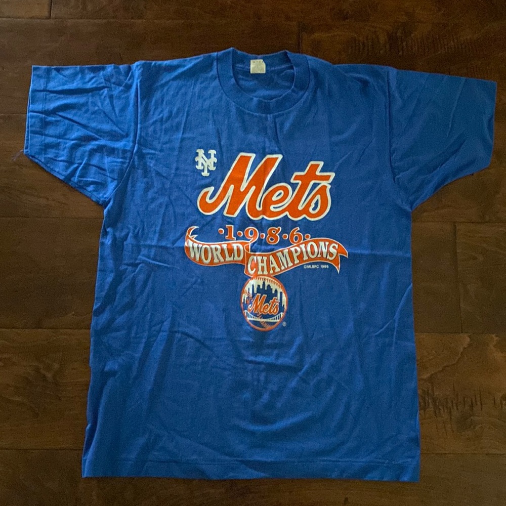 1986 ny Mets world champions shirt